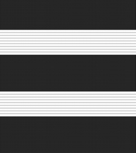 Kleurstaal Duo Rolgordijn Recht raam 4007 zwart