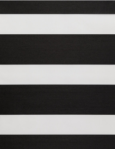 Kleurstaal Duo Rolgordijn Gewoon raam 4030 zwart